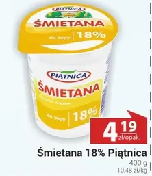 Śmietana 18%