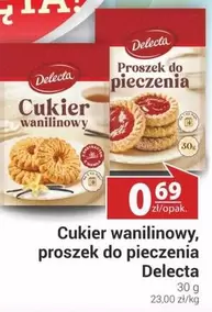 Cukier wanilinowy, proszek do pieczenia