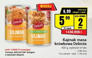 Kajmak masa krówkowa