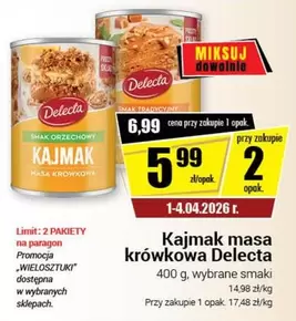 Kajmak masa krówkowa