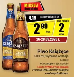 Piwo Książęce Złote Pszeniczne