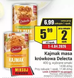 Kajmak masa krówkowa