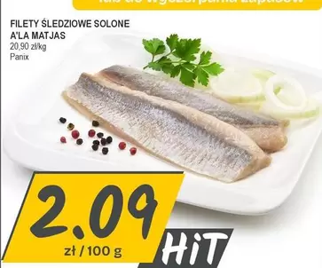 FILETY ŚLEDZIOWE SOLONE