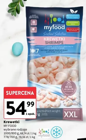 Krewetki SHRIMPS
