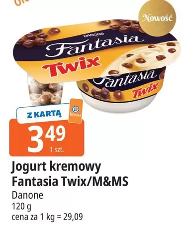 Jogurt kremowy Fantasia Twix/M&MS