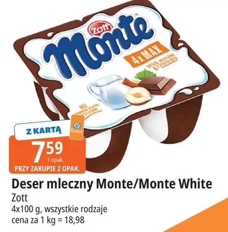 Deser mleczny Monte/Monte White