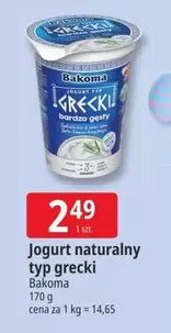 Jogurt naturalny typ grecki