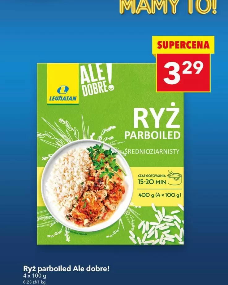 Ale - Ryż parboiled
