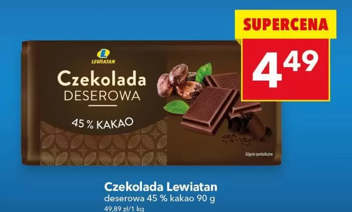 Czekolada Deserowa 45% Kakao