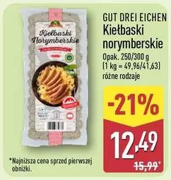 Kiełbaski norymberskie