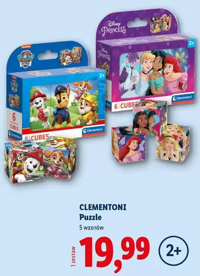 Disney - Puzzle 5 wzorów