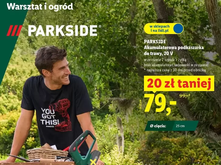 Akumulatorowa podkaszarka