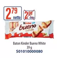 Baton Kinder Bueno White
