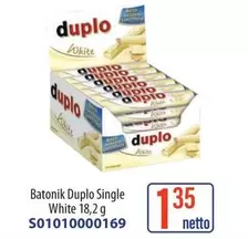 Duplo Single White 18,2 g S01010000169