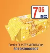 Ciastka PLASTRY MIODU 400g S01050000507