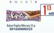 Baton Papita Mleczny 33 g S01020000223