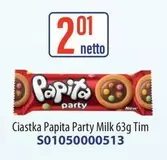 Ciastka Papita Party Milk 63g