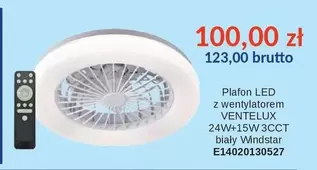 Plafon LED z wentylatorem E14020135027
