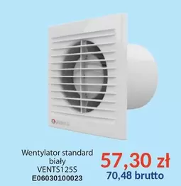 Wentylator standard biały VENTS125S E06030100023