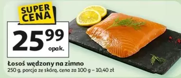 Łosoś wędzony na zimno