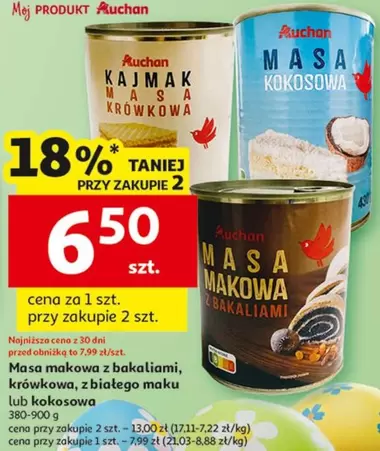 Masa Kokosowa, Masa Makowa z Bakaliami, Krokowa