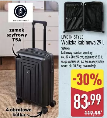 Ok - Walizka kabinowa