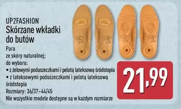 Skórzane wkładki do butów