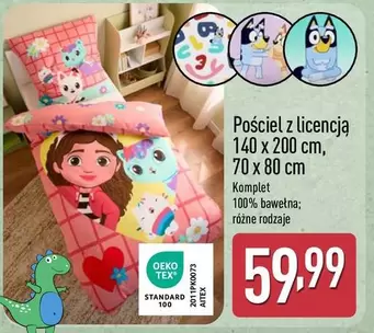 Pościel z licencją 140 x 200 cm, 70 x 80 cm