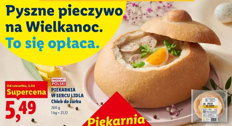 Pyszne pieczywo na Wielkanoc. To się opłaca.