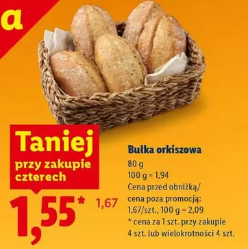 Bułka orkiszowa