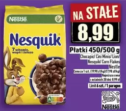 Nesquik Chocapic Cini Minis Corn Flakes