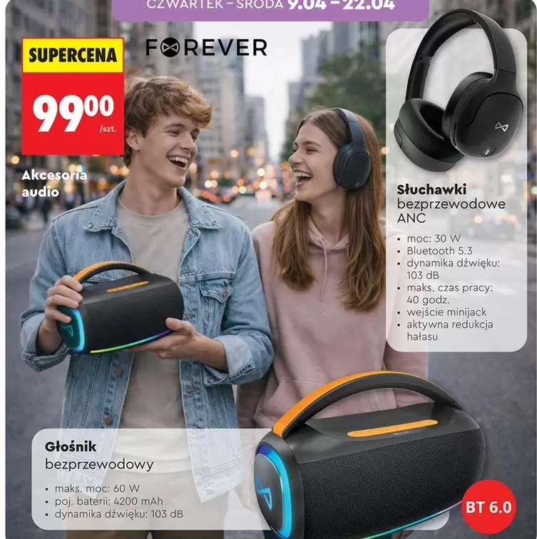 Db - Słuchawki bezprzewodowe ANC, Głośnik bezprzewodowy