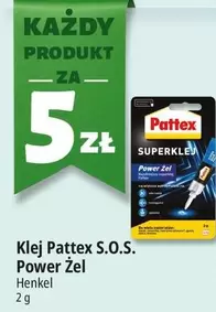 Klej Pattex S.O.S. Power Żel