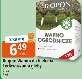 Wapno do bielenia i odkamieniania gleby