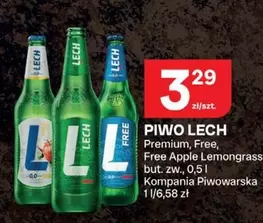 Lech - Piwo Premium, Free, Free Apple Lemongrass
