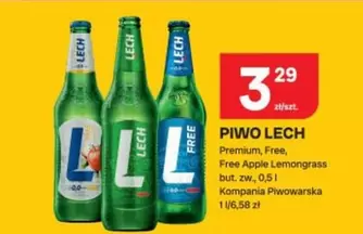 Lech - PIWO LECH Premium, Free, Free Apple Lemongrass