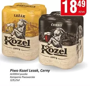 Piwo Kozel Lezak, Cerny
