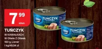 TUŃCZYK W KAWALKACH W OLIWIE Z OLIWEK