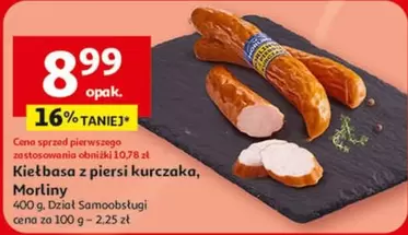 Kiełbasa z piersi kurczaka