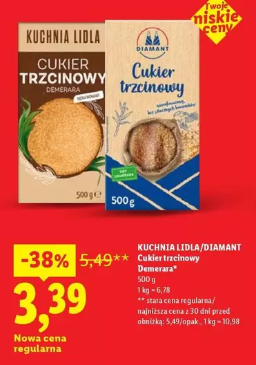 Cukier trzcinowy Demerara