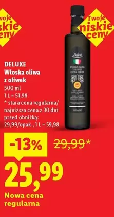 DELUXE Włoska oliwa z oliwek