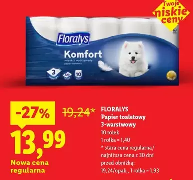 Papier toaletowy 3-warstwowy