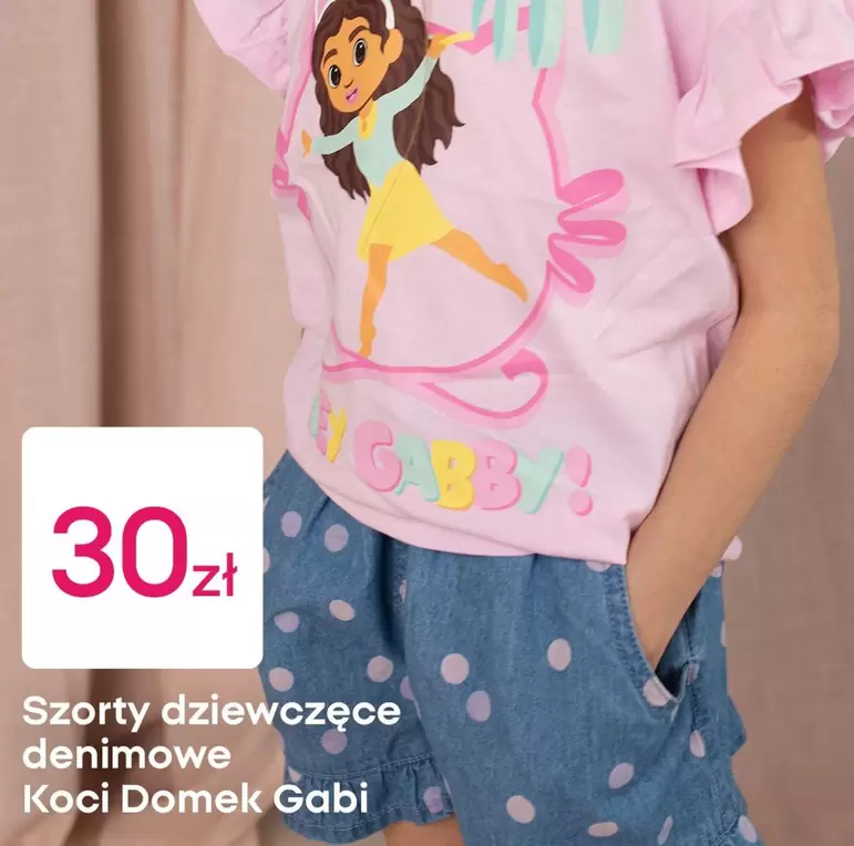 Szorty dziewczęce
