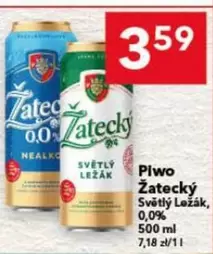 Piwo
Śwětly Ležák, 0,0%