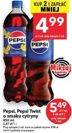 Pepsi - Twist o smaku cytryny