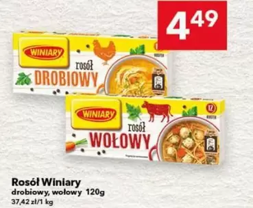 Rosół drobiowy, wołowy