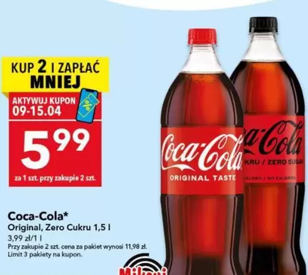 Coca Cola - Original, Zero Cukru