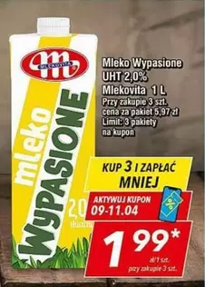 Mleko Wypasione UHT 2,0%