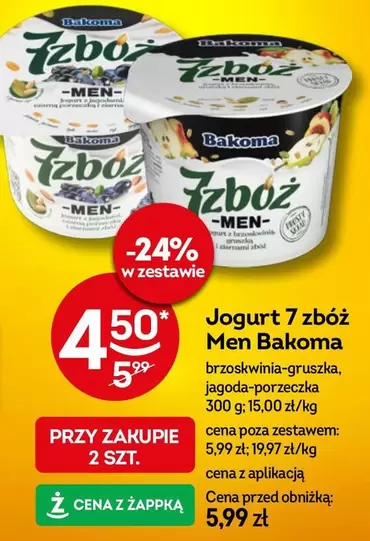 Jogurt 7 zbóż Men