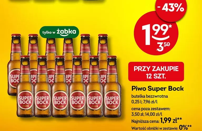 Mini - Piwo Super Bock